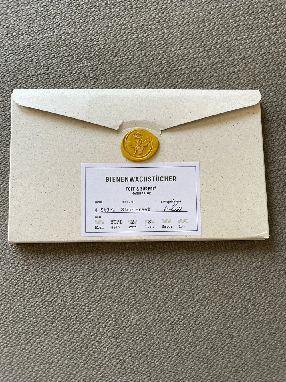 Toff & Zurpel Beeswax Starter set
